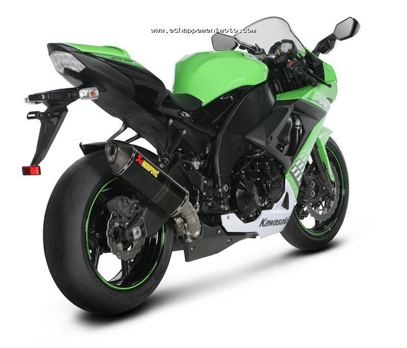 KAWASAKI ZX10R 2010 AKRAPOVIC ECHAPPEMENT MOTO 2